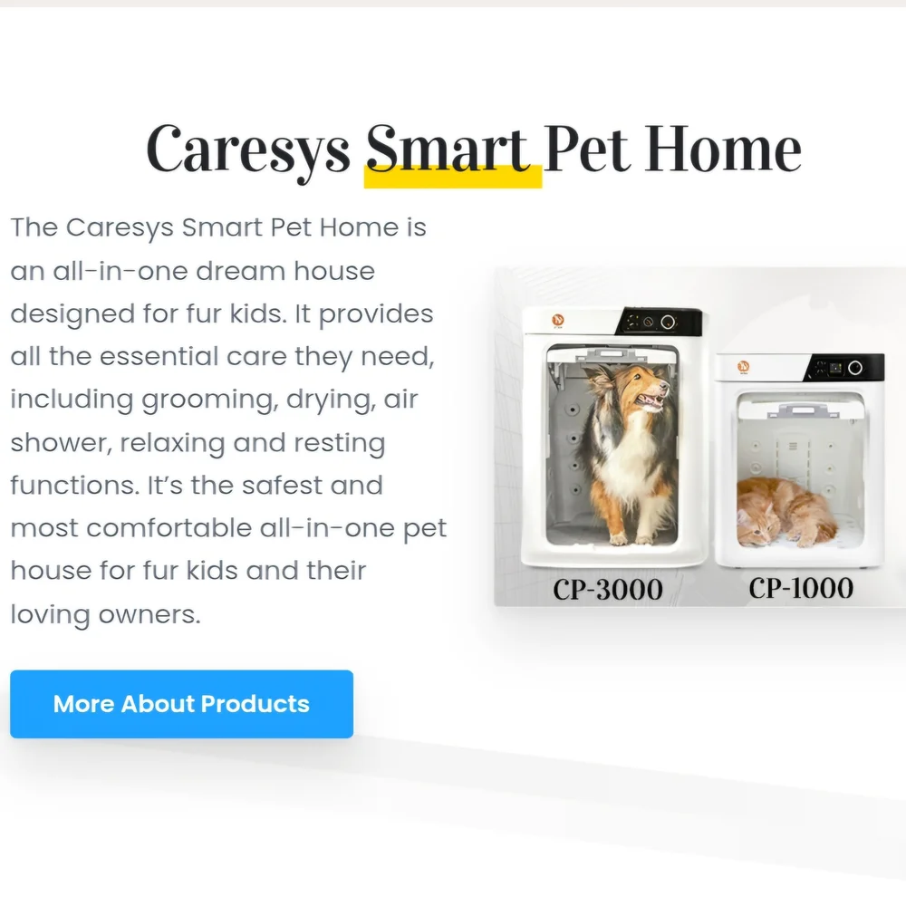 Smart Pet Dryer in White
